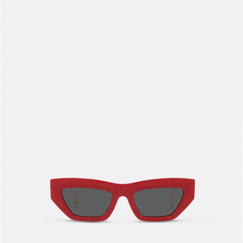 Red Versace Cat Eye Sunglasses
